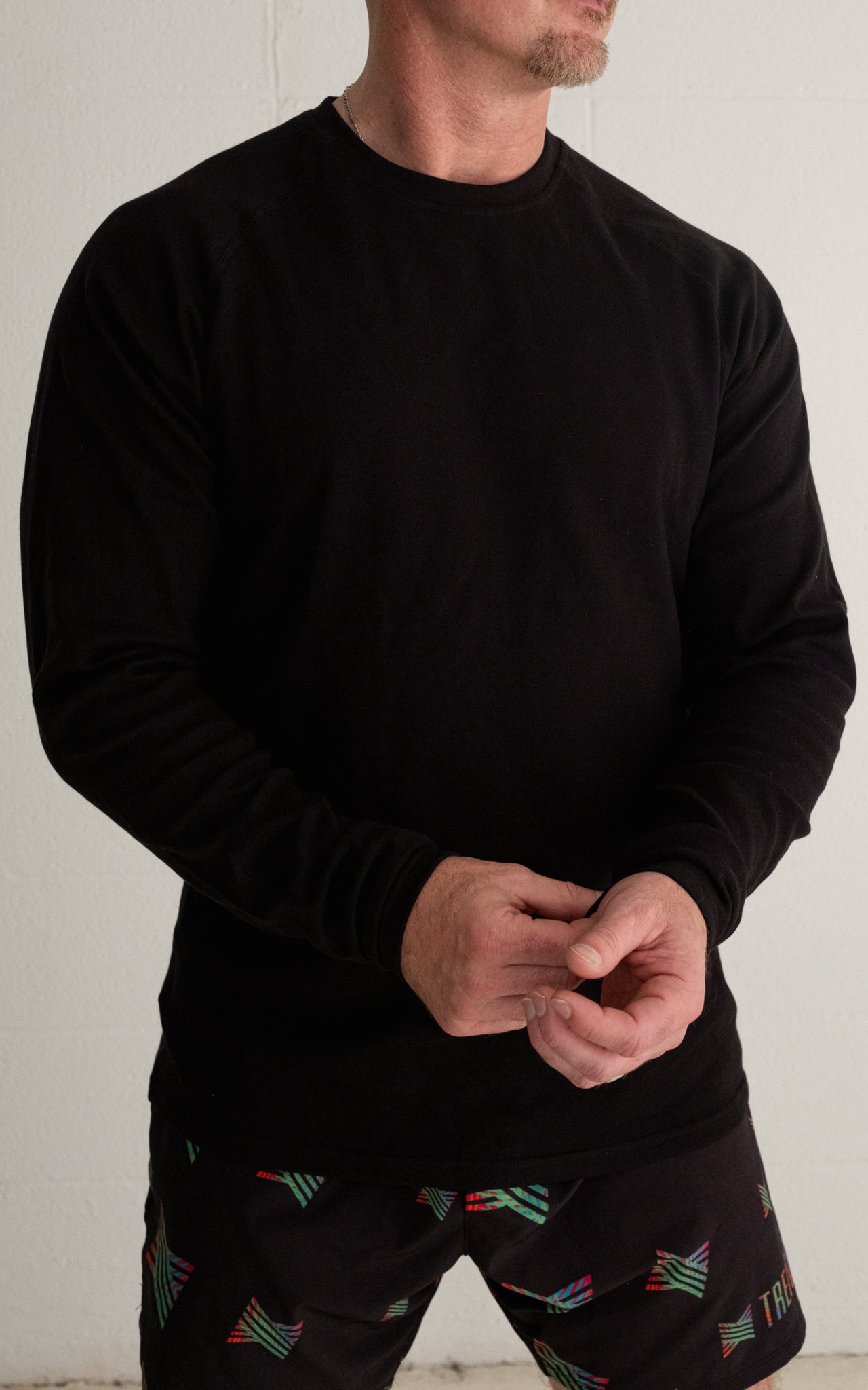 Gameday Black Crew Sweatshirt