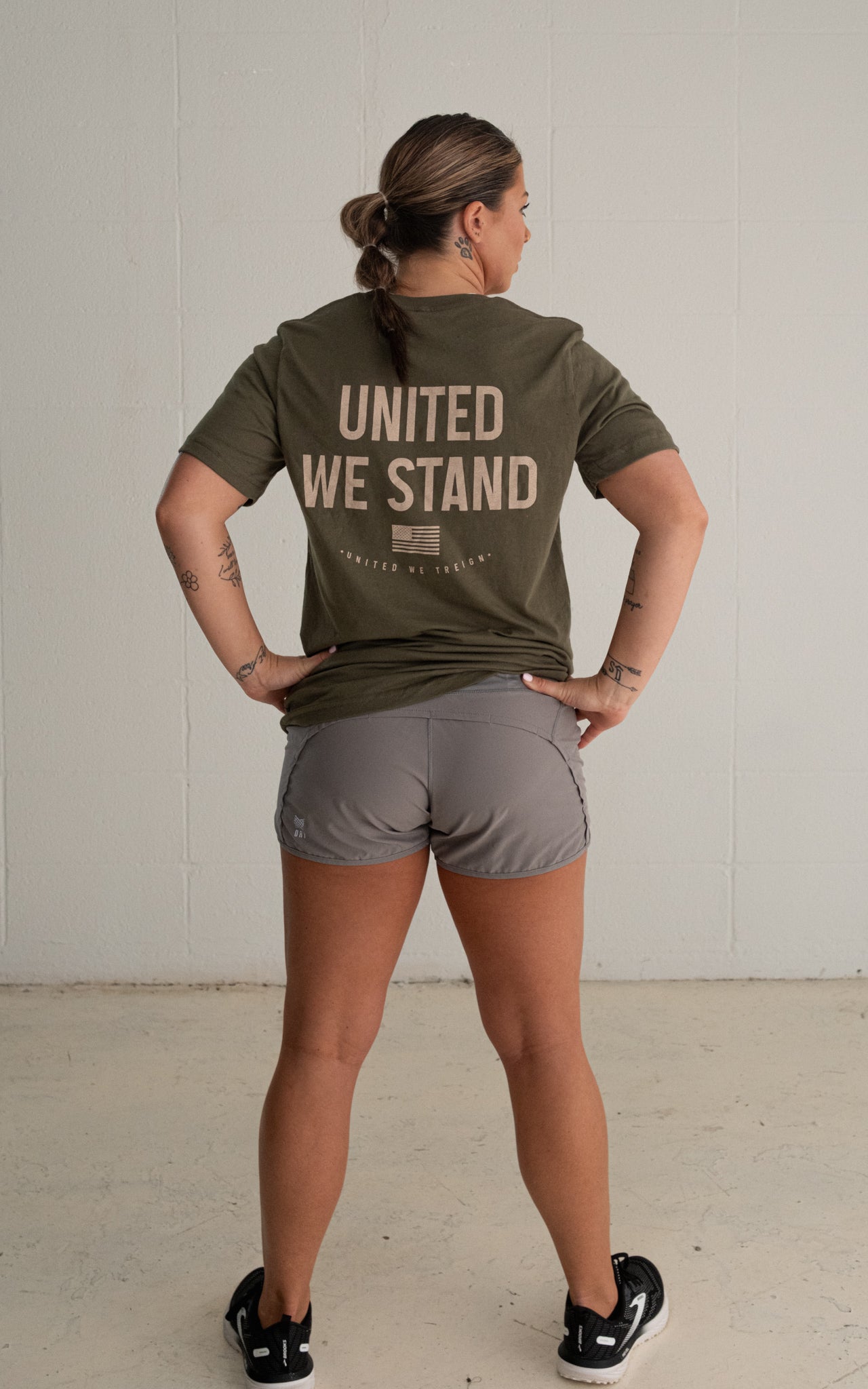 United Olive Tee