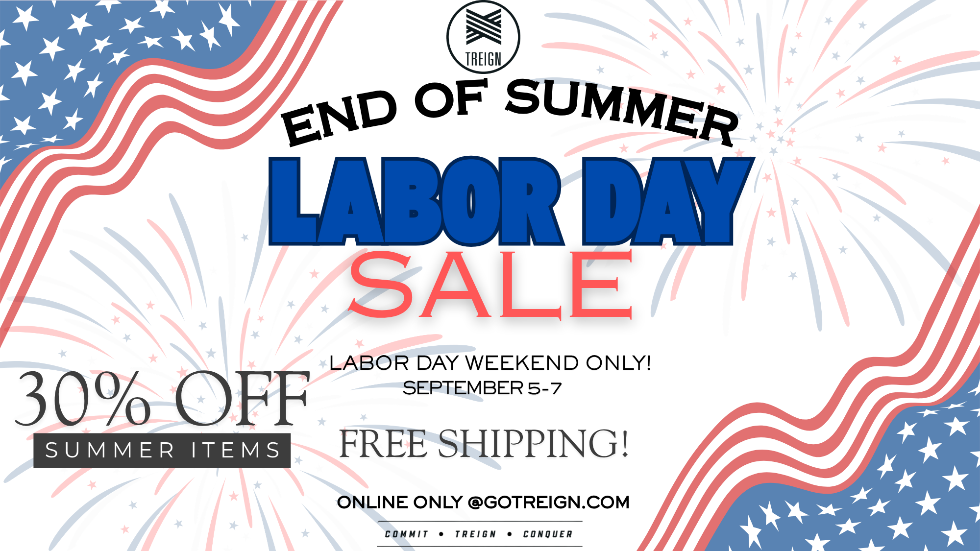 End-of-Summer Labor Day Sale