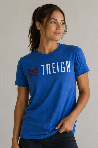 Classic Red, White & Blue Tee