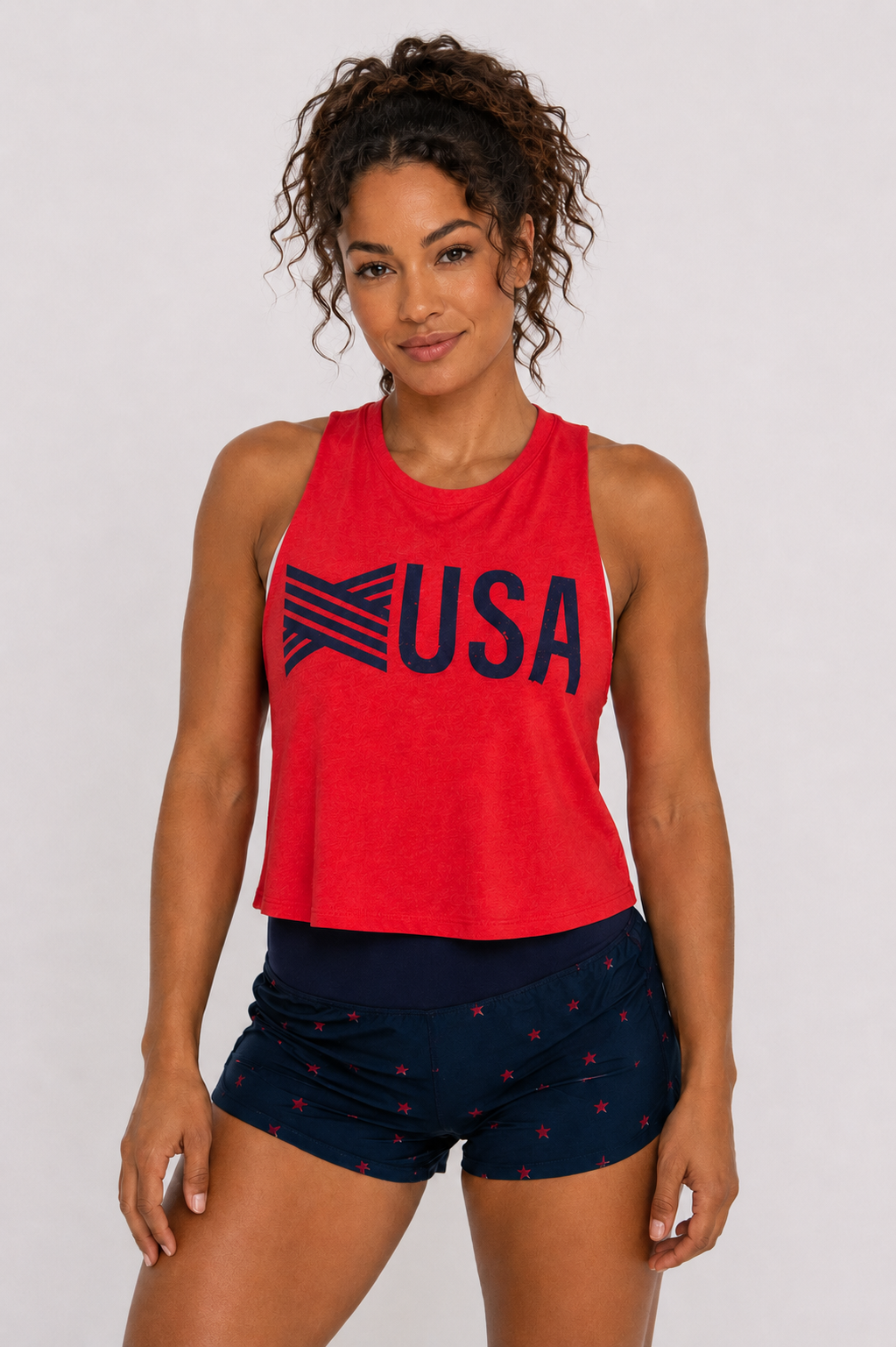 USA Crop Tank